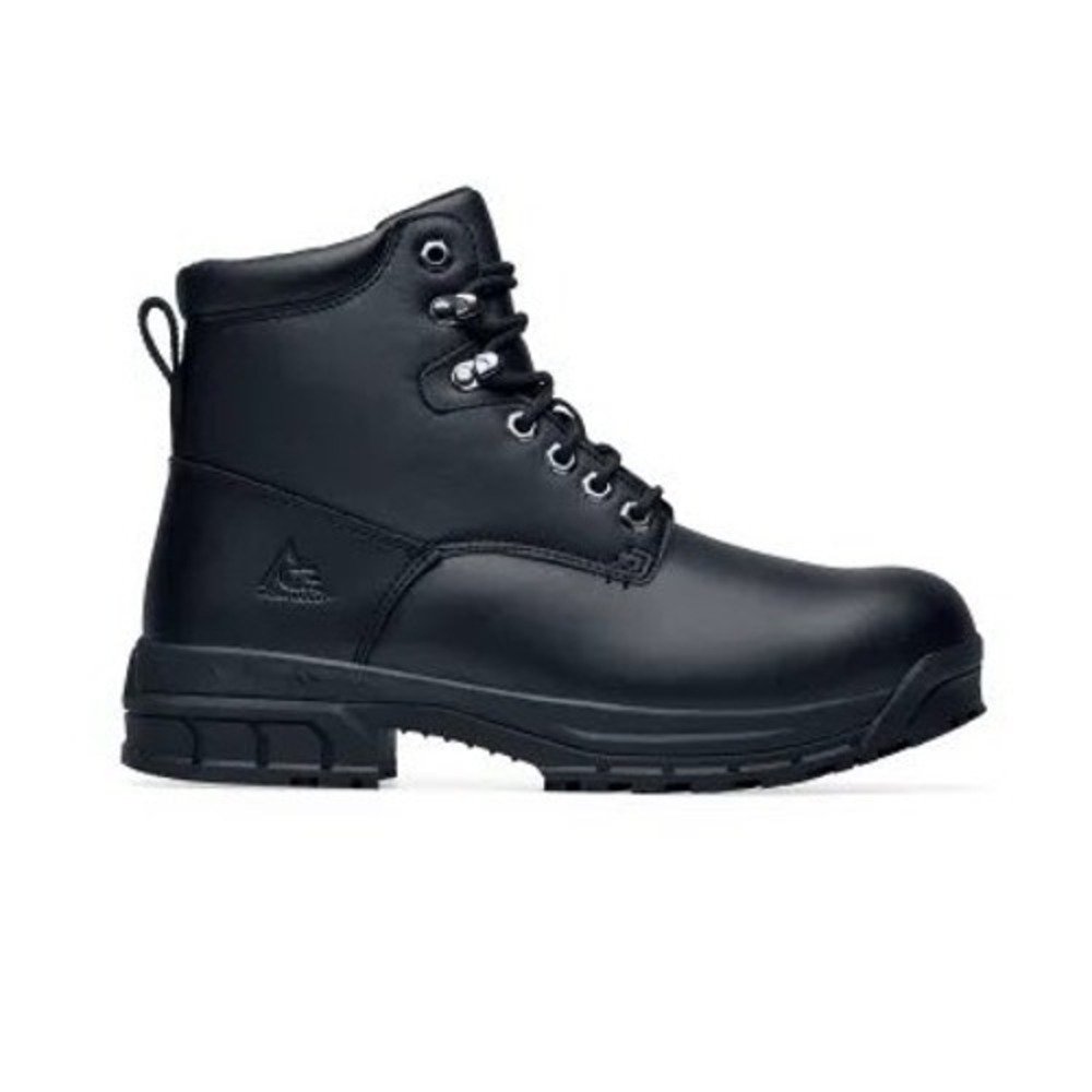 Shoes for Crews August Soft Toe Workboots Women's Black Leather Lace Up Sz 11 M - Picture 13 of 13